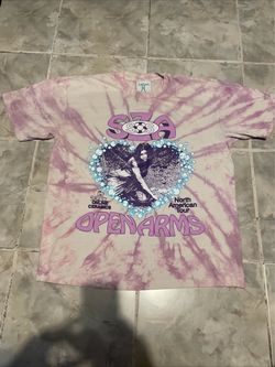 SZA SOS Openarms Online Ceramics Tour Tie Dye Tee T-Shirt SZ L