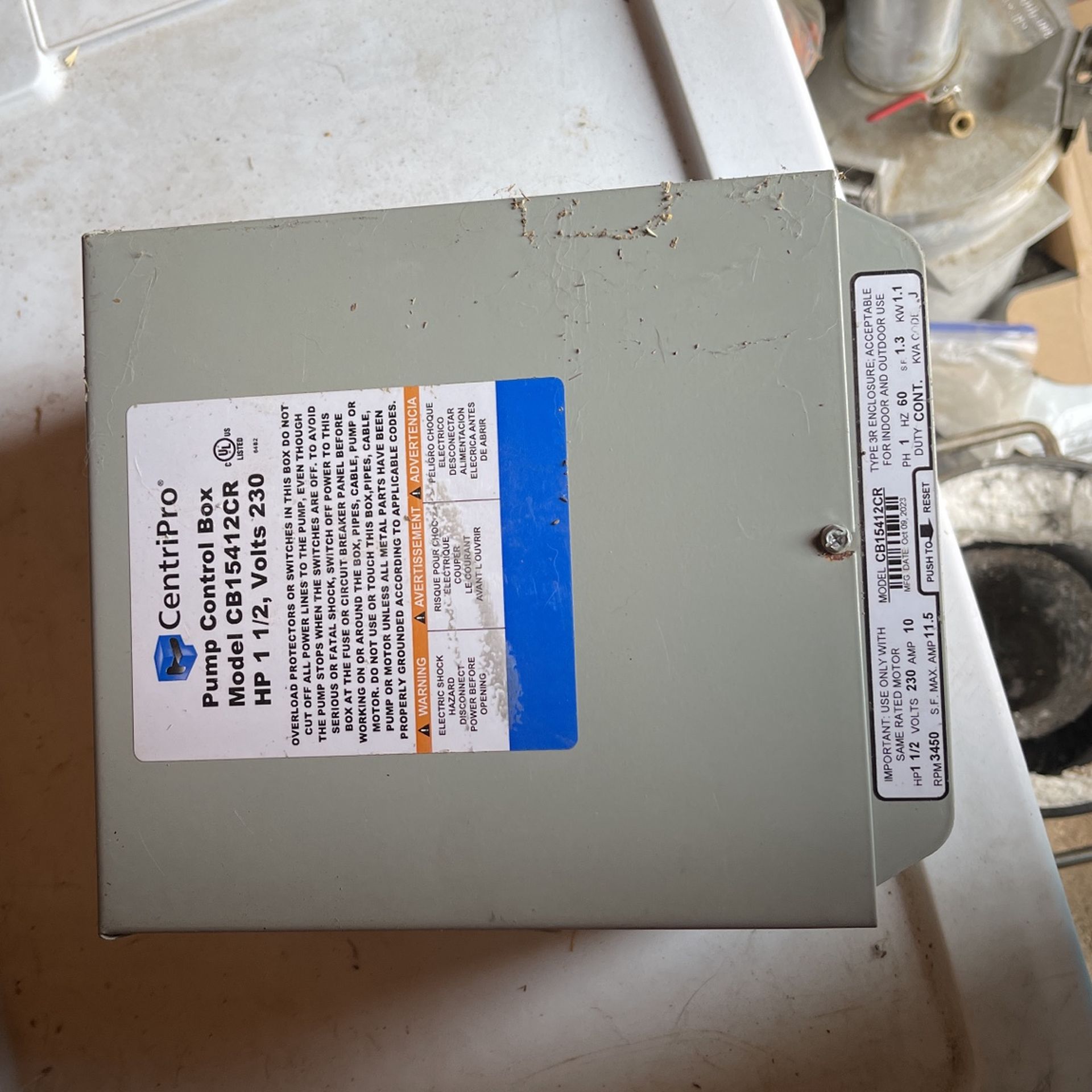 Pump Control Box