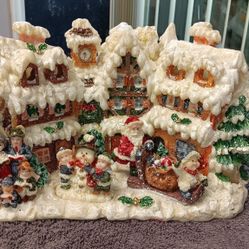 Vintage Christmas Village 2003