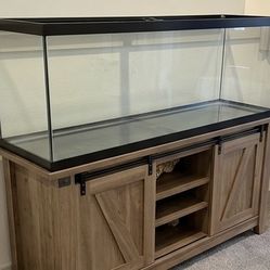 LARGE 75 Gallon Fish Tank & Stand