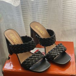 Black Sandal Heels