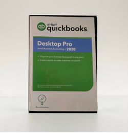 Intuit Quickbooks Desktop Pro 2020 DVD - Lifetime Key for Windows