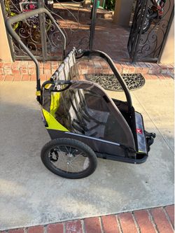 Child bike trailer and stroller