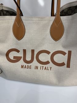 GUCCI Canvas Tote (H)