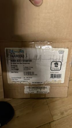 The Siemens 14JUH32AD NEMA Motor Starter