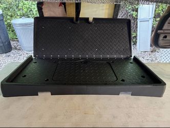 Foldable Rear Seat Bottom Plate Assembly For ICON Gas And ICON EV Golf Carts