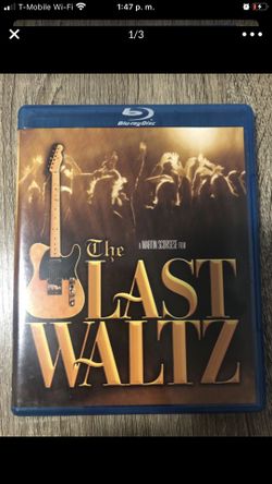 THE LAST WALTZ (Blu-ray disc) second hand very good condition