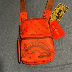 Spray-ground Limited Edition Red Money Bag  