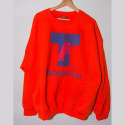 New Trabajando Orange Skateboard Sweatshirt XL