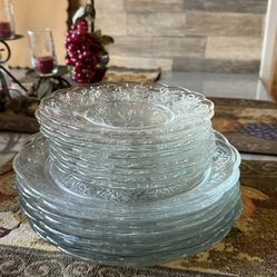 8 Platos Grandes Y 8 Pequeños Princes House Solo Los Use De Decoración 