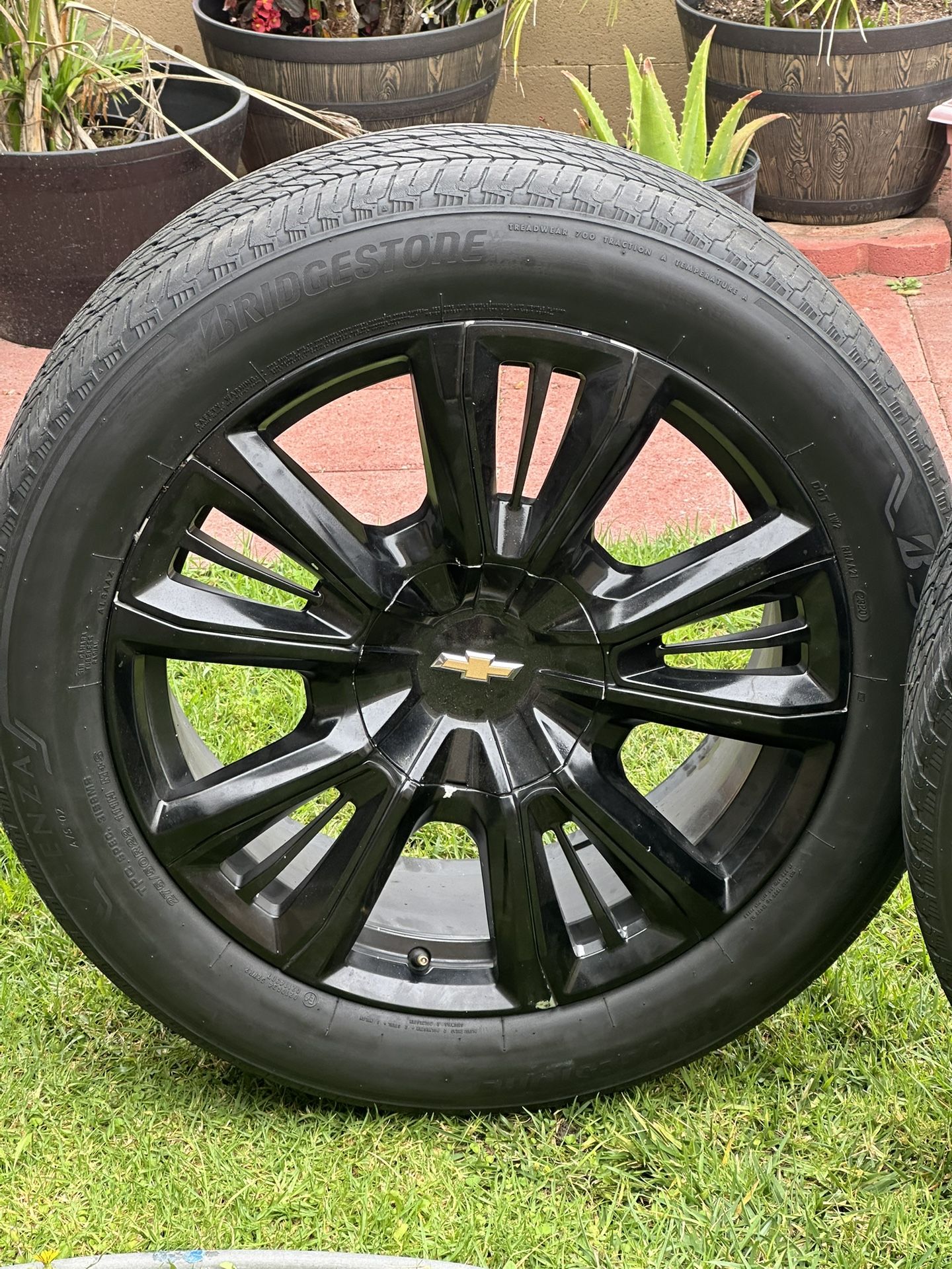 22” OEM Chevrolet Wheels And Tires