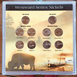 Westward series nickels $35.00  CASH, TEXT FOR PRICES. 