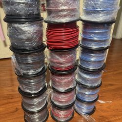 Wire # 12 Solid  500 Ft Each Black Red And Blue
