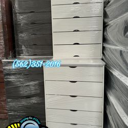 White Katy cajonera Comoda compressed new chest