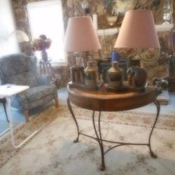 VINTAGE NAUTICAL HAND MADE SET OF LAMPS