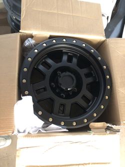 Vision 17” Simulated Beadlock Wheels New