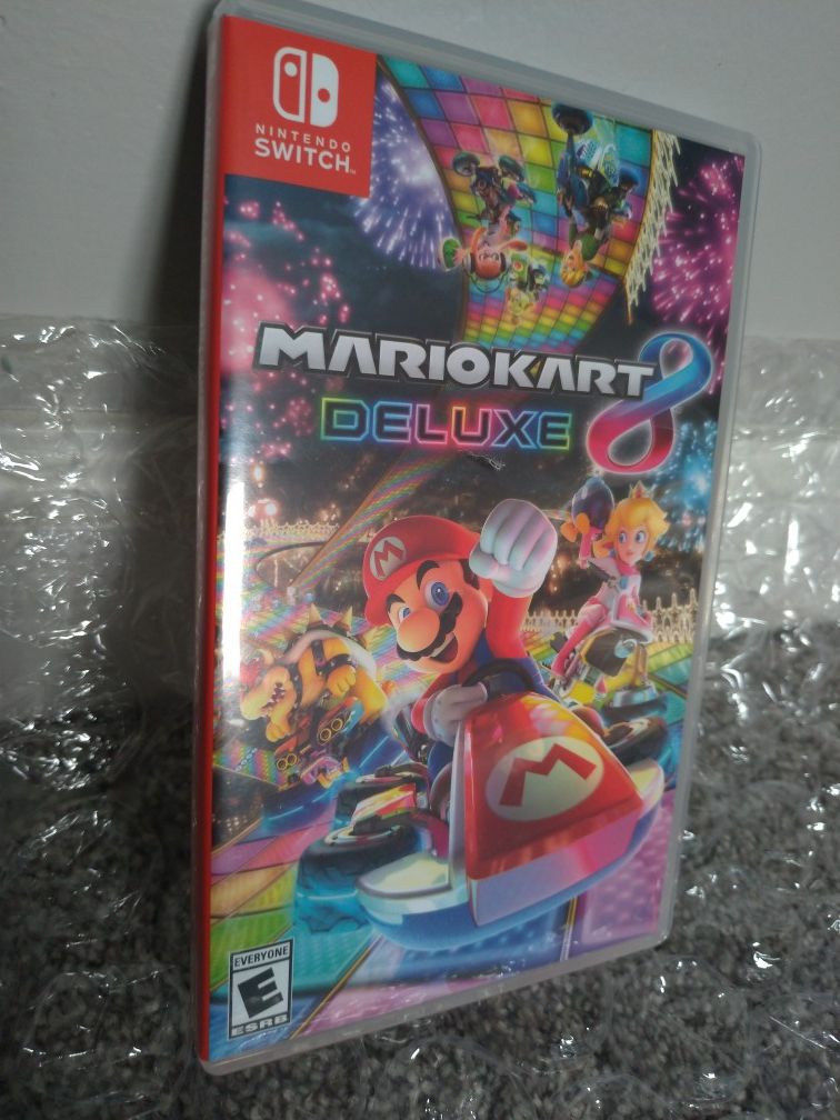 Mario Kart 8 Deluxe Game for the Nintendo Switch