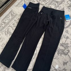 Two Pair Brand New  XS Columbia Pants Black 