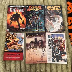 Marvel/DC trades lot  *READ DESCRIPTION*
