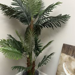 2 Tall Artificial Palm Trees