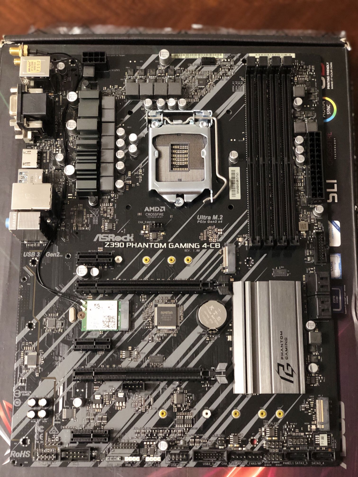 Asrock Z390 Phantom Gaming 4-CB (180 OBO)
