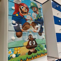 Mario Bros Dresser New Compress $219