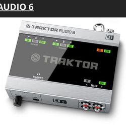 Native Instruments Traktor Audio 6 studio Interface