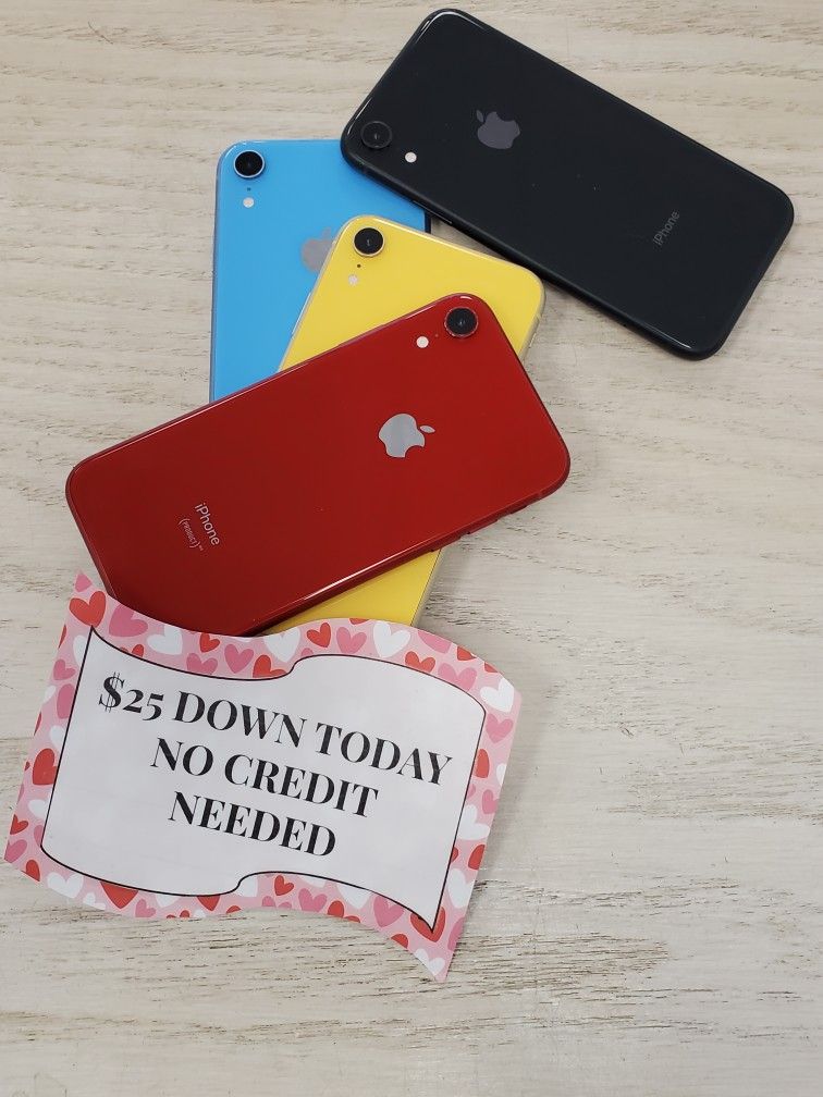 Apple IPhone XR Tmobile 64GB $1 Down Today, No Credit Needed