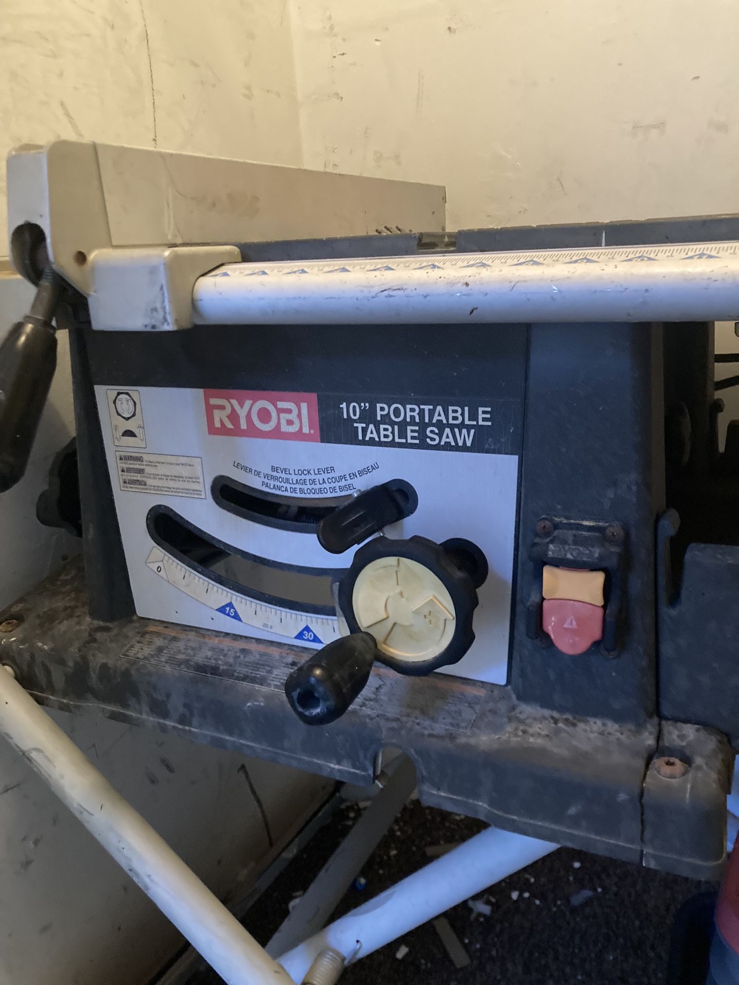 Ryobi 10” Table Saw