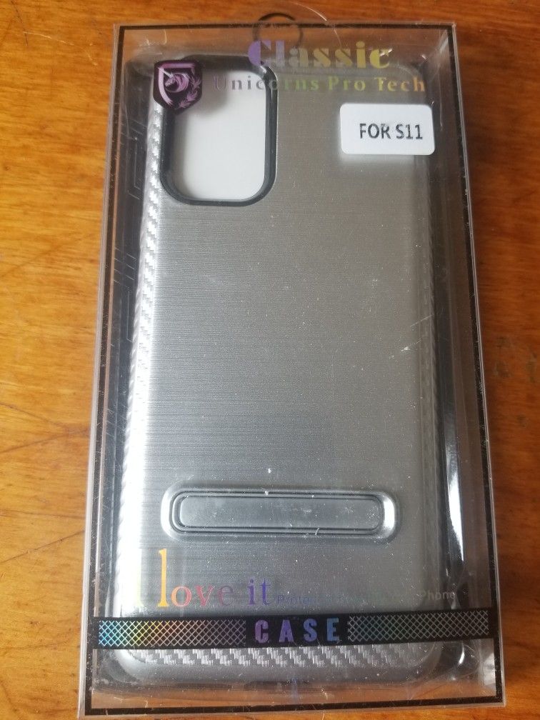 Fashion Classic Unicorn Pro Tech Galaxy S11 Silver Phone Case NEW