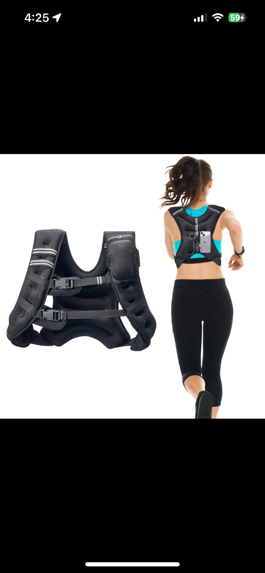 Echelon Weighted Vest 20 Pounds