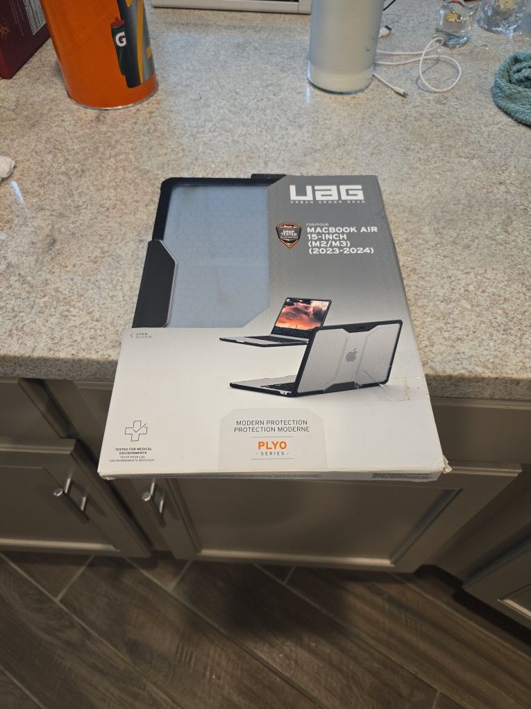 UAG PYLO Series Tactical Protective Case For 2023-2025 Macbook Air 15" (M2/M3)