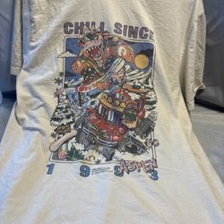  Grab This Rare John Galt/Brandy Melville "Chill Since 1993 Aspen" Graphic Tee!