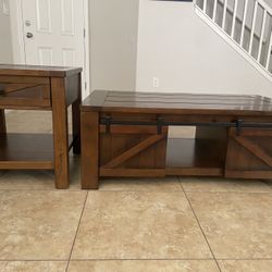 Coffee Table and End Table