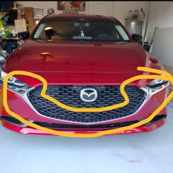 Mazda 3 Grille Molding 2019-2024