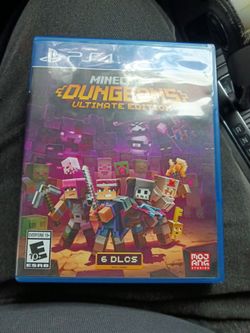 Minecraft dungeons  for PS4