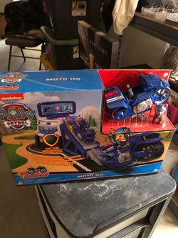 Paw Patrol Motorcycle & Track Toy