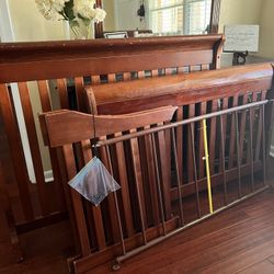 Wooden Baby Crib 