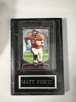 Chicago Bears Matt Forte Card