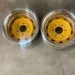 15x8     6lug Chevy Rally Wheels