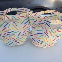 Canvas Caddies Set Of 2