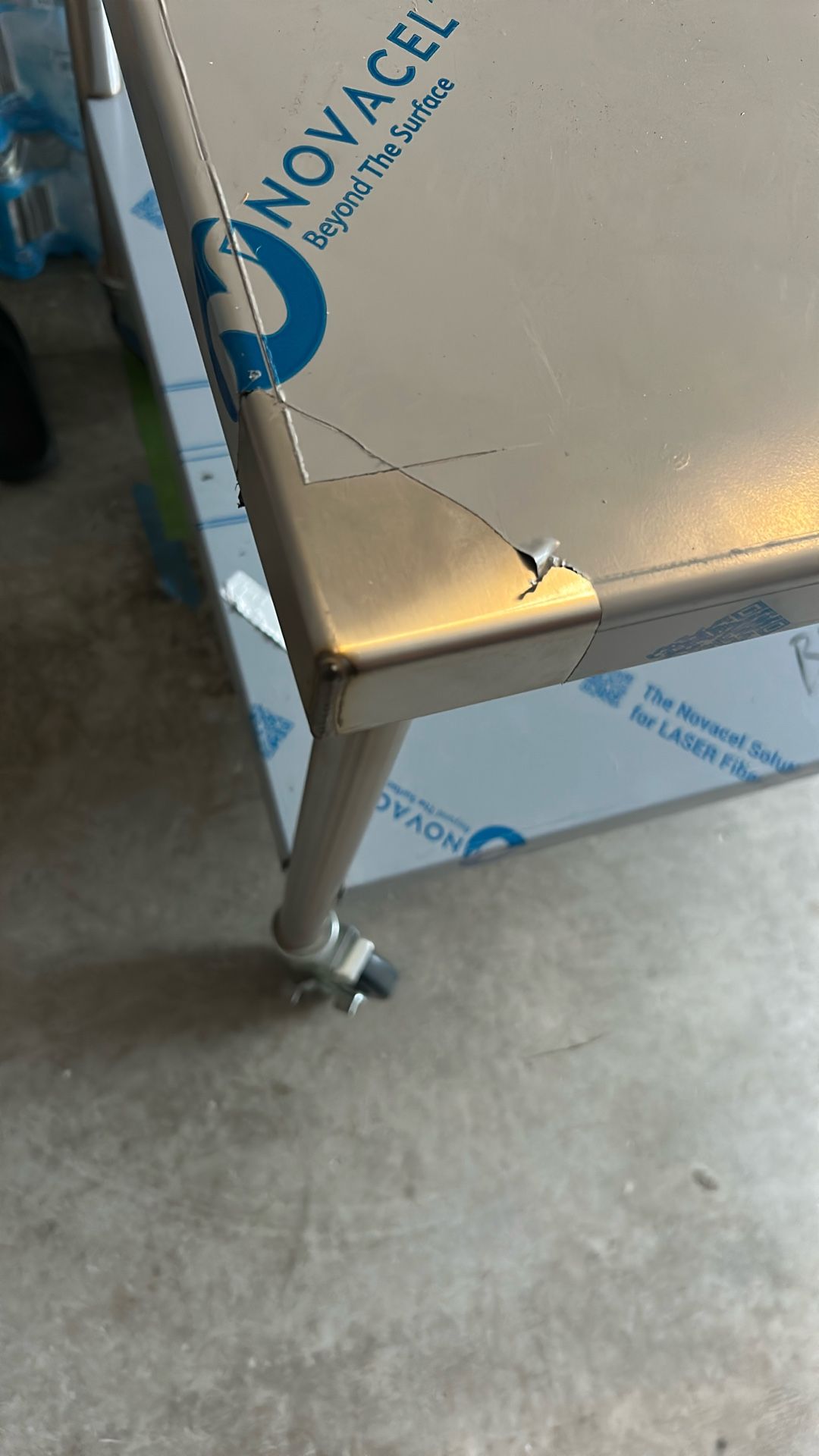 Brand New Stainless Steal Table