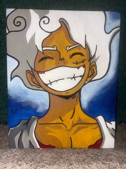 Original Hand-Painted Anime Inspired Canvas 8x10