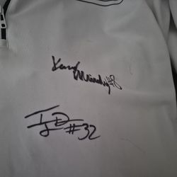 Autographed Notre Dame Underarmor Shirt