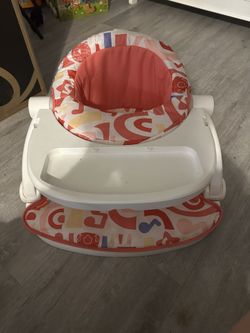 Fisher-Price Pink Kick & Play Sit-Me-Up Seat