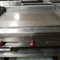 Used 36"L Manual Griddle Natural Gas