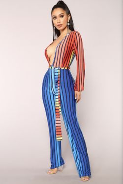 Sound and Color Jumpsuit . Fashion Nova . New . Med