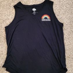 Jr  XL INDIANA black tank Lot 67