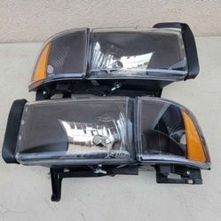 94-01 Dodge Ram Headlights Luces Micas Calaveras Faros Faroles Focos