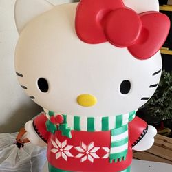 Hello Kitty Christmas LED decorative Figure